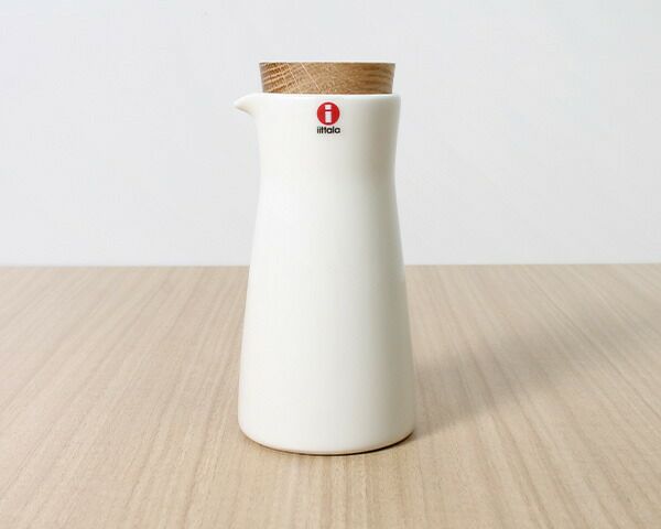 イッタラ（iittala） ティーマ/Teema ミルクピッチャー 200ml 蓋(ふた)付き ホワイト