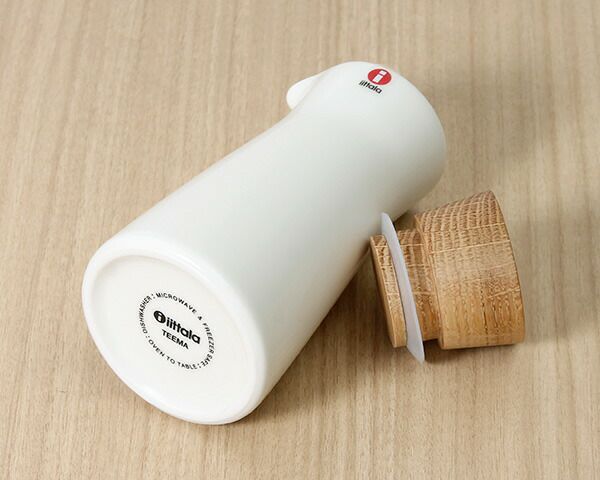 イッタラ（iittala） ティーマ/Teema ミルクピッチャー 200ml 蓋(ふた)付き ホワイト