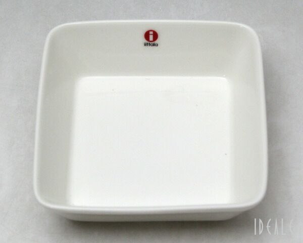 イッタラ（iittala） ティーマ/Teema ミニプレート 四角 12x12cm ホワイト