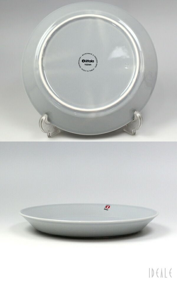 イッタラ（iittala） ティーマ/Teema プレート 26cm パールグレー