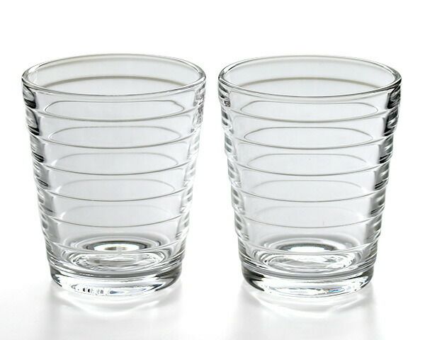 イッタラ（iittala） アイノアアルト/Aino Aalto タンブラ- 220ml ペア クリア