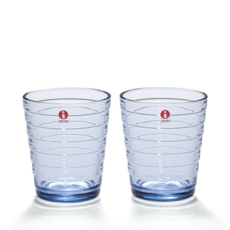 イッタラ（iittala） アイノアアルト/Aino Aalto タンブラー 220ml ペア アクア