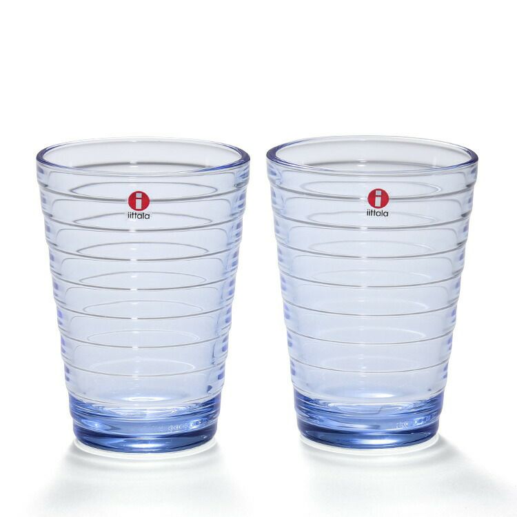 イッタラ（iittala） アイノアアルト/Aino Aalto ハイボール 330ml ペア アクア