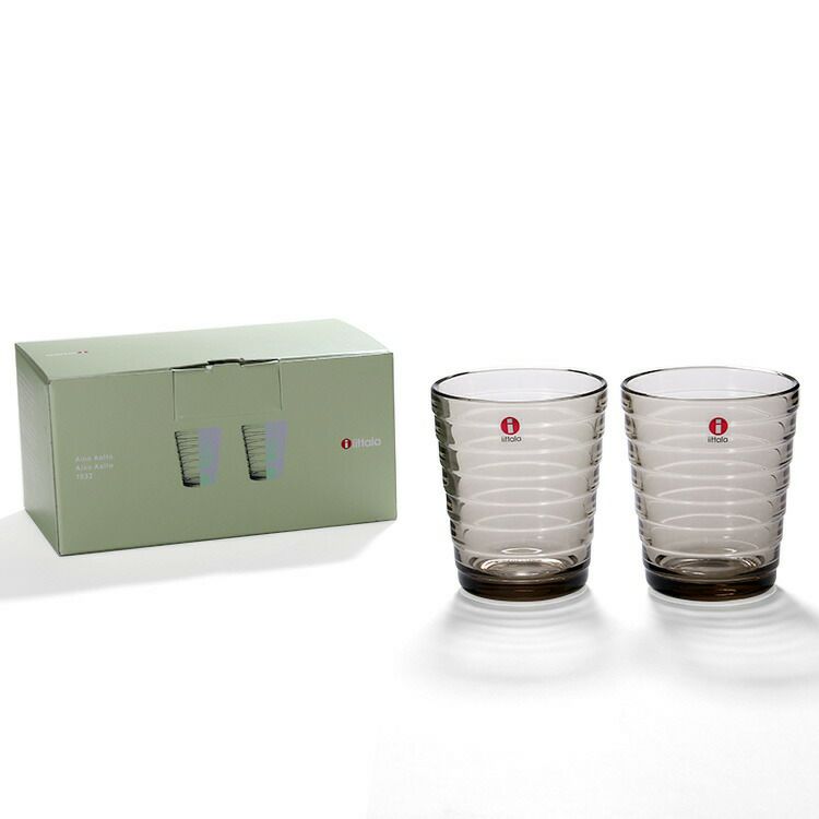 イッタラ（iittala） アイノアアルト/Aino Aalto タンブラー 220ml ペア リネン