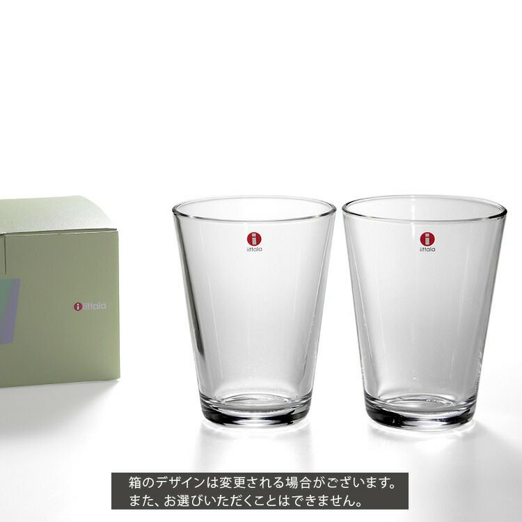イッタラ（iittala） カルティオ/Kartio ハイボール 400ml ペア クリア