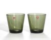 イッタラ（iittala） カルティオ/Kartio タンブラー 210ml ペア モスグリーン