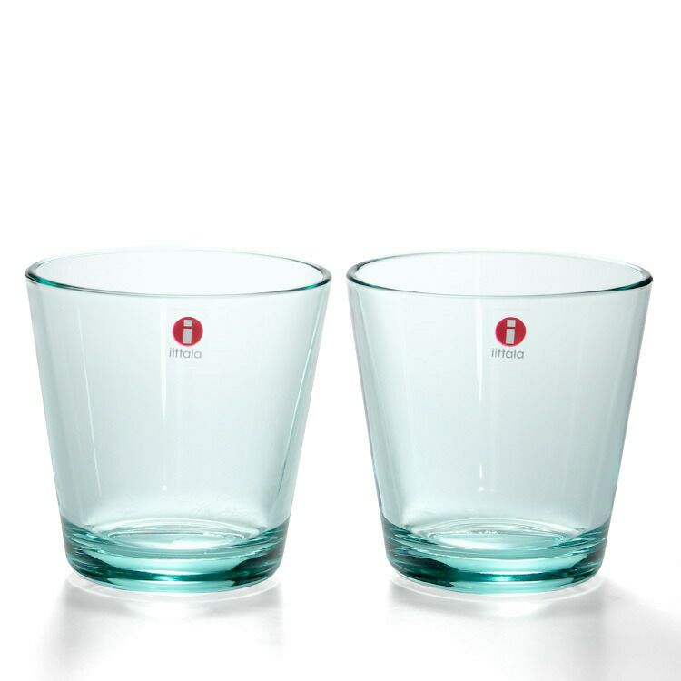 イッタラ（iittala） カルティオ/Kartio タンブラー 210ml ペア ウォーターグリーン