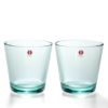 イッタラ（iittala） カルティオ/Kartio タンブラー 210ml ペア ウォーターグリーン