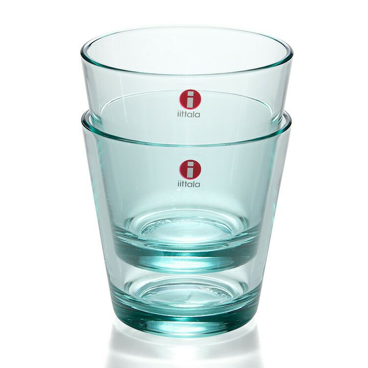 イッタラ（iittala） カルティオ/Kartio タンブラー 210ml ペア ウォーターグリーン