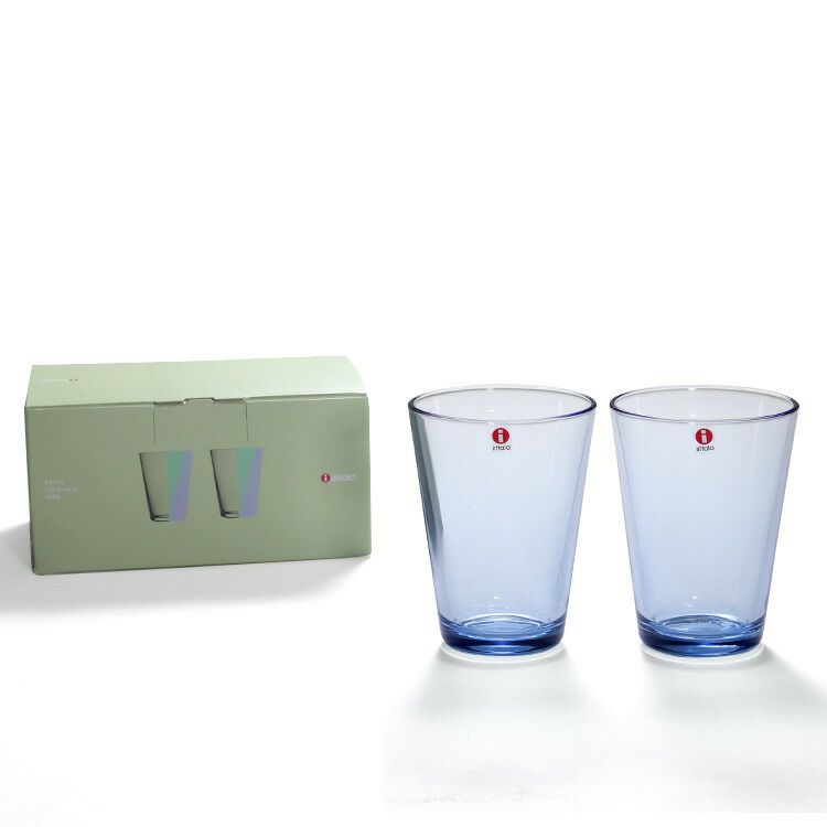 イッタラ（iittala） カルティオ/Kartio ハイボール 400ml ペア アクア