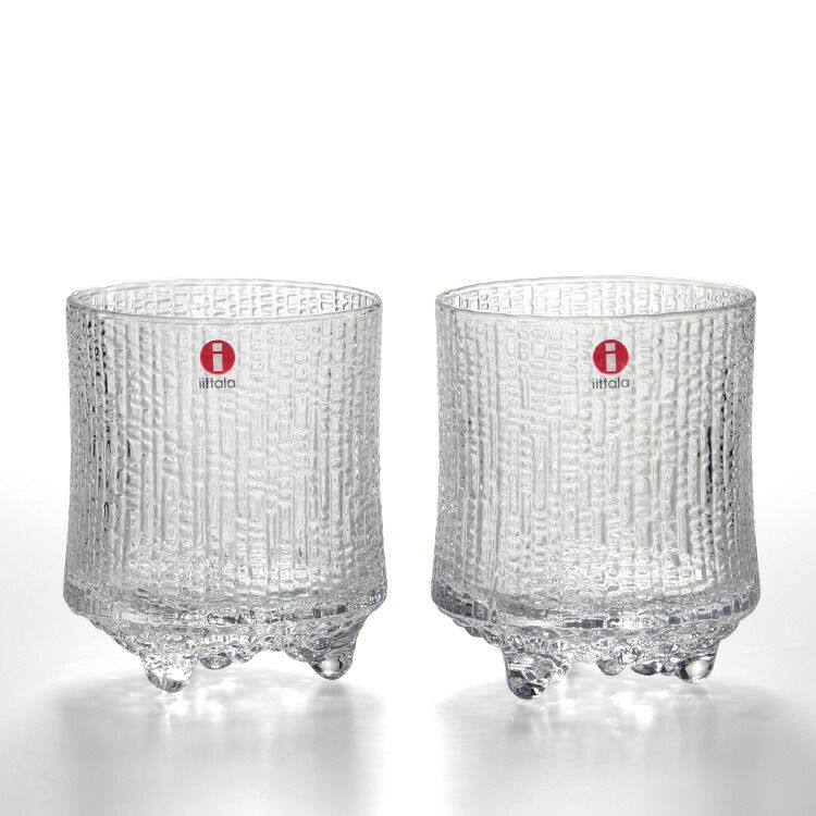 イッタラ（iittala） ウルティマ・ツーレ/Ultima Thule オールドファッション ペア クリア