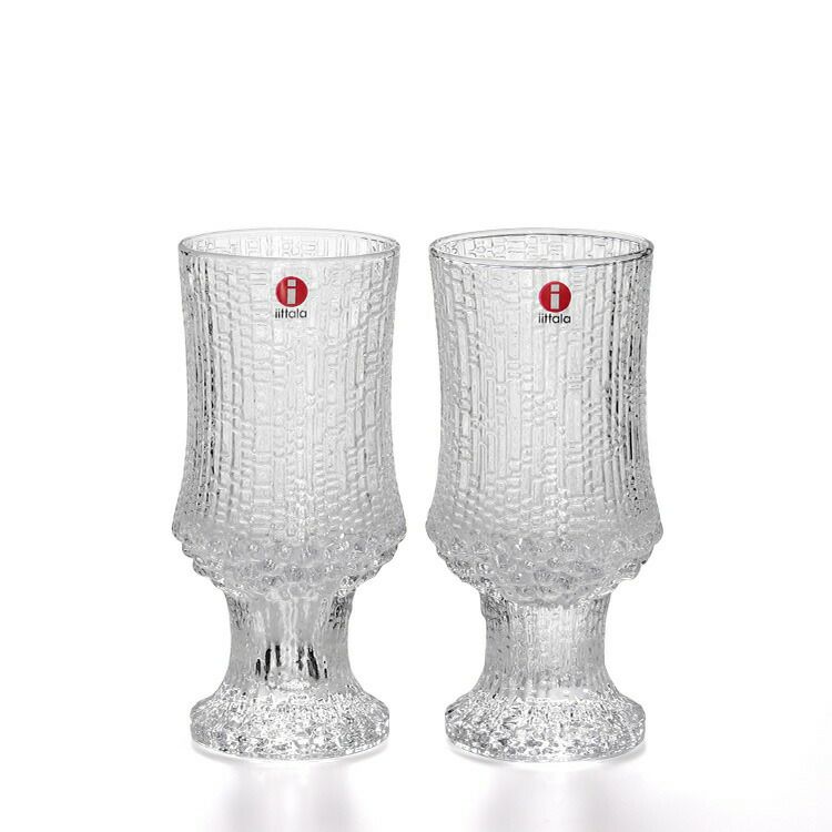 イッタラ（iittala） ウルティマ・ツーレ/Ultima Thule ホワイトワイン 16cl ペア クリア