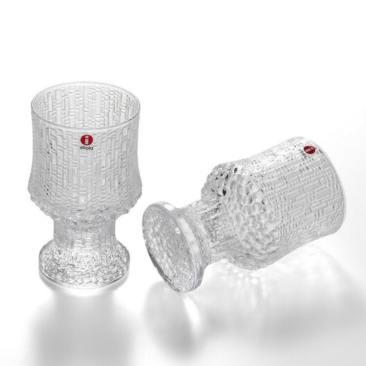 イッタラ（iittala） ウルティマ・ツーレ/Ultima Thule レッドワイン 23cl ペア クリア