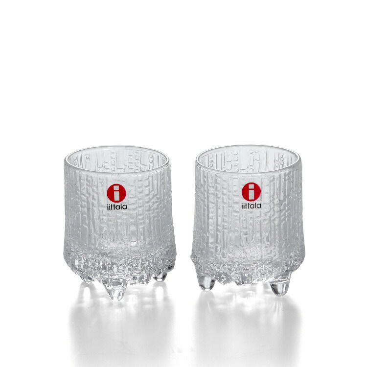 イッタラ（iittala） ウルティマ・ツーレ/Ultima Thule コーディアルグラス ペア クリア