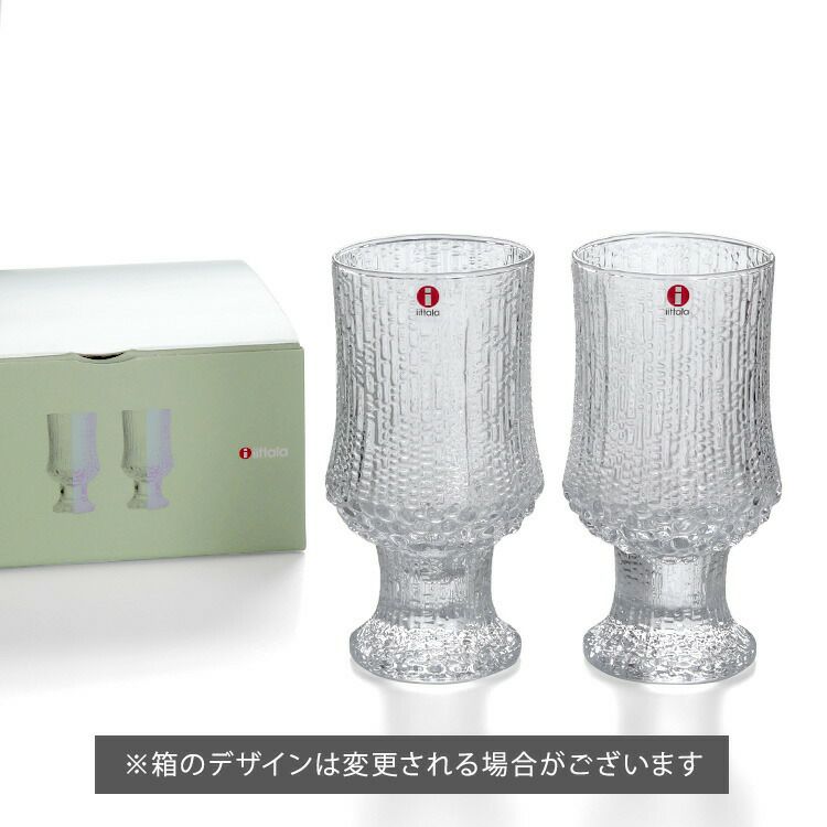 イッタラ（iittala） ウルティマ・ツーレ/Ultima Thule ゴブレット 340ml ペア クリア
