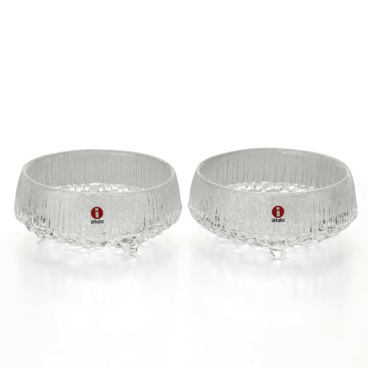 イッタラ（iittala） ウルティマ・ツーレ/Ultima Thule ボウル 11.5cm ペア クリア