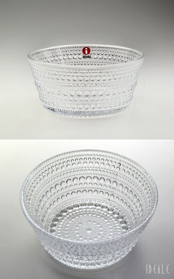 イッタラ（iittala） カステヘルミ/Kastehelmi ボウル 230ml クリア