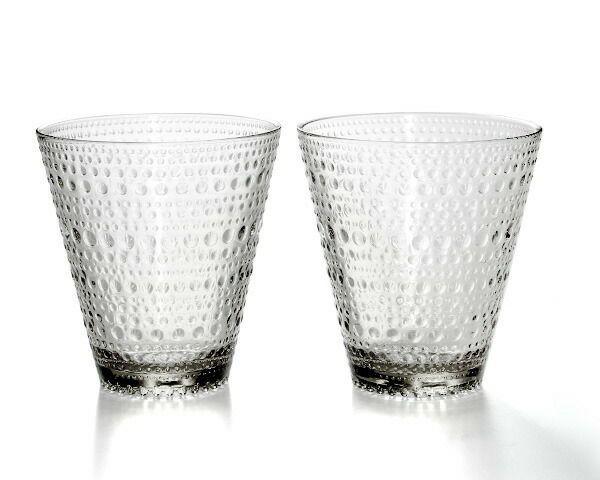 イッタラ（iittala） カステヘルミ/Kastehelmi タンブラー ペア 300ml クリア
