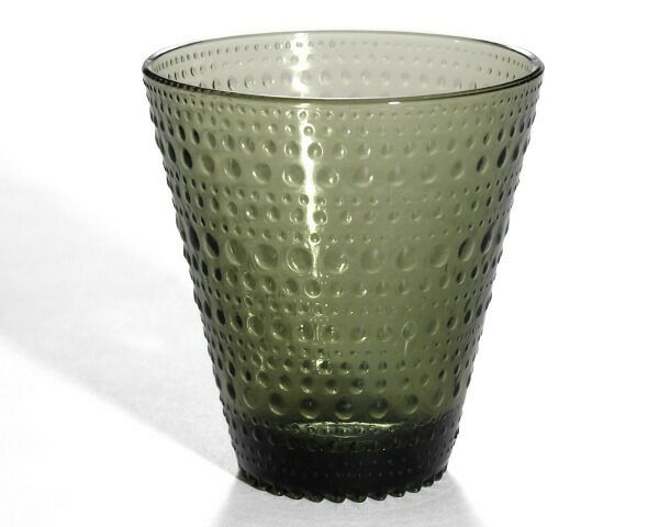 イッタラ（iittala） カステヘルミ/Kastehelmi タンブラー ペア 300ml モスグリーン