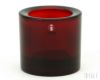 イッタラ（iittala） キビ/Kivi キャンドルホルダー 60mm クランベリー