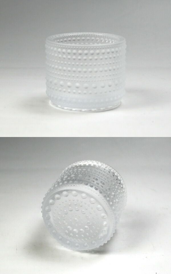 イッタラ（iittala） カステヘルミ/Kastehelmi キャンドルホルダー 64mm マットフロスト