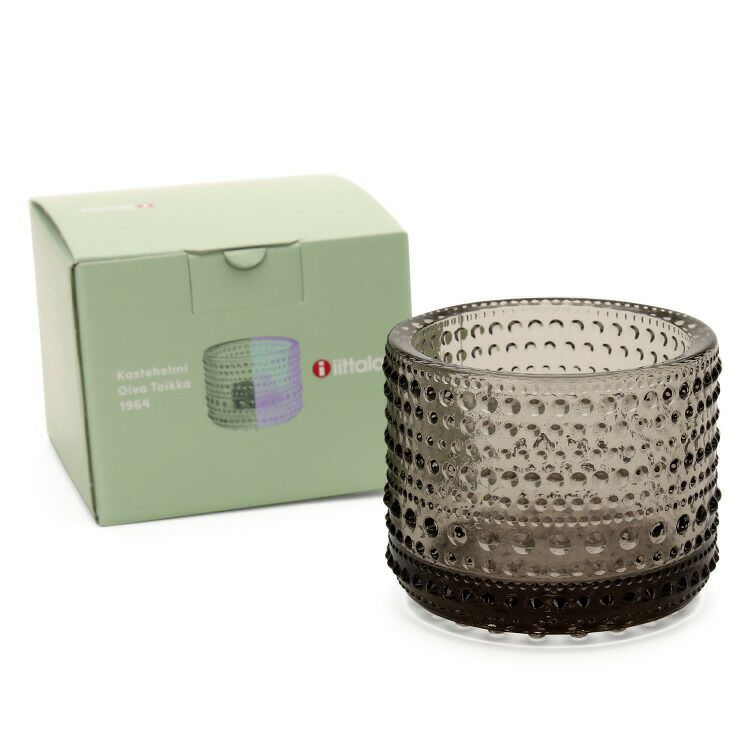 イッタラ（iittala） カステヘルミ/Kastehelmi キャンドルホルダー 64mm リネン