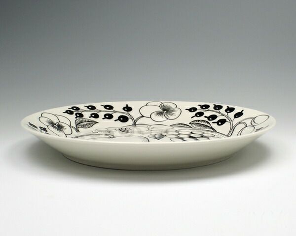 アラビア（ARABIA） パラティッシ/Paratiisi プレート 26cm ブラック