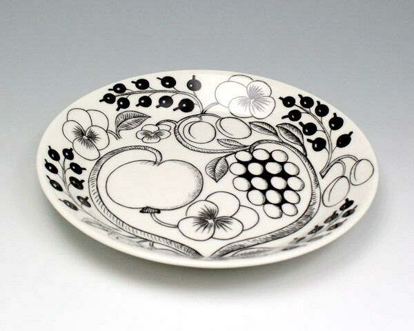 アラビア（ARABIA） パラティッシ/Paratiisi プレート 21cm ブラック