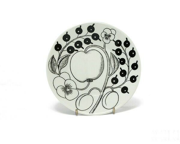 アラビア（ARABIA） パラティッシ/Paratiisi プレート 14cm ブラック