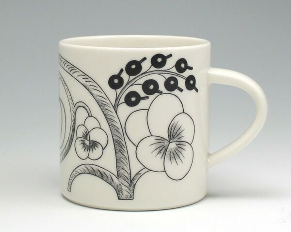 アラビア（ARABIA） パラティッシ/Paratiisi マグカップ 350ml ブラック