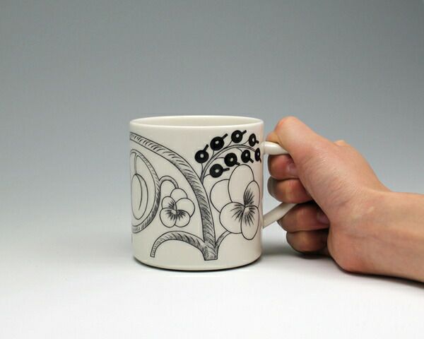 アラビア（ARABIA） パラティッシ/Paratiisi マグカップ 350ml ブラック