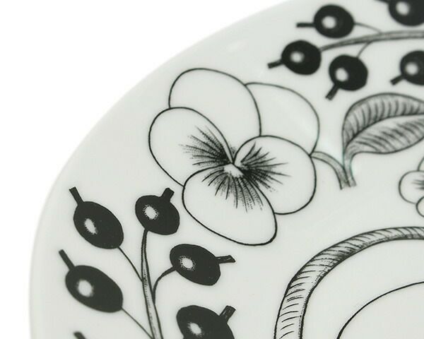 アラビア（ARABIA） パラティッシ/Paratiisi オーバルプレート 25cm ブラック