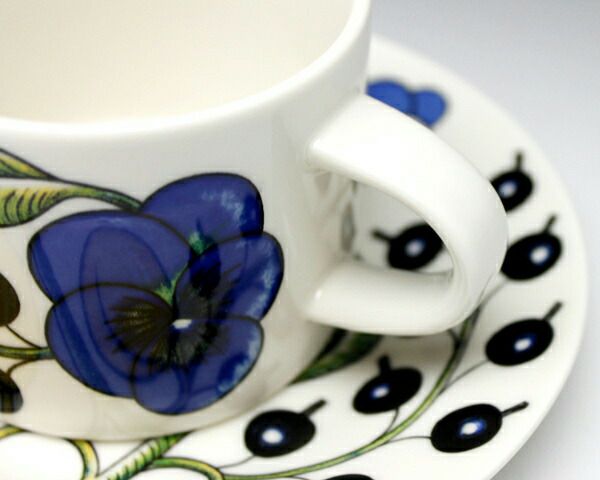 アラビア（ARABIA） パラティッシ/Paratiisi コーヒーカップ&ソーサー イエロー