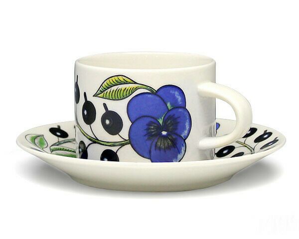 アラビア（ARABIA） パラティッシ/Paratiisi ティーカップ&ソーサー イエロー