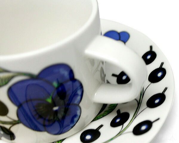 アラビア（ARABIA） パラティッシ/Paratiisi ティーカップ&ソーサー イエロー