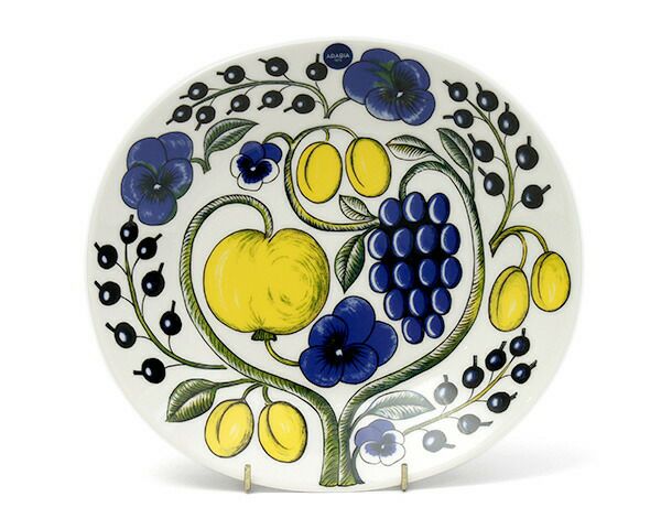 アラビア（ARABIA） パラティッシ/Paratiisi オーバルプレート 25cm イエロー