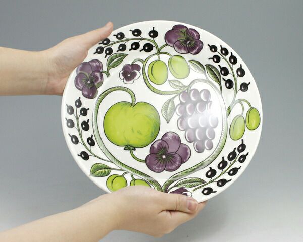 アラビア（ARABIA） パラティッシ/Paratiisi プレート 26cm パープル