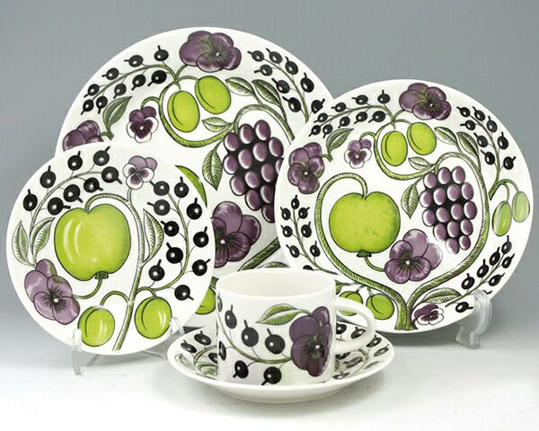 アラビア（ARABIA） パラティッシ/Paratiisi プレート 26cm パープル