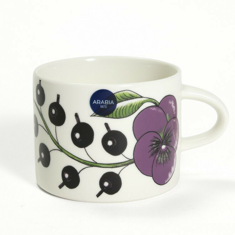 アラビア（ARABIA） パラティッシ/Paratiisi ティーカップ＆ソーサー 280ml パープル