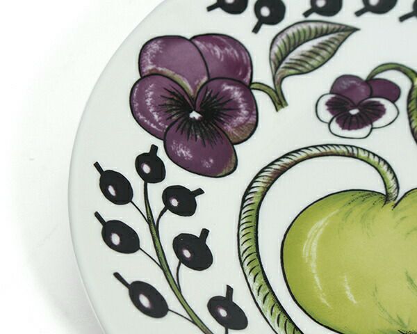 アラビア（ARABIA） パラティッシ/Paratiisi オーバルプレート 25cm パープル