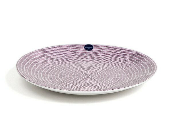 アラビア（ARABIA） アベック/24h Avec プレート 20cm 2枚セット パープル