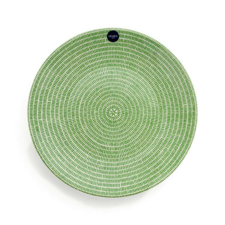 アラビア（ARABIA） アベック/24h Avec プレート 20cm 2枚セット グリーン