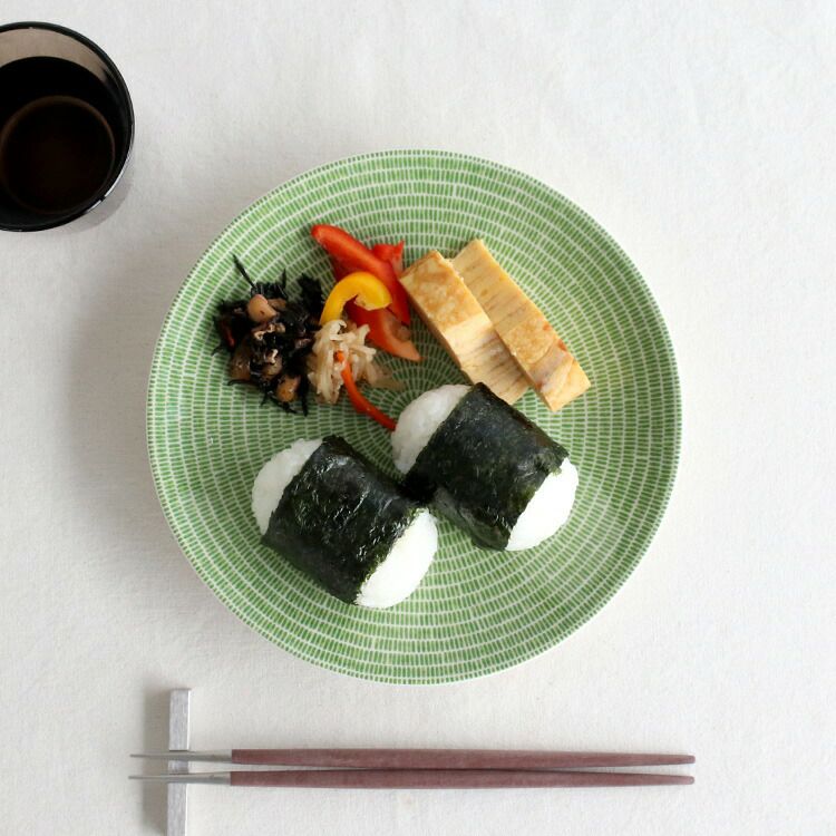 アラビア（ARABIA） アベック/24h Avec プレート 20cm グリーン