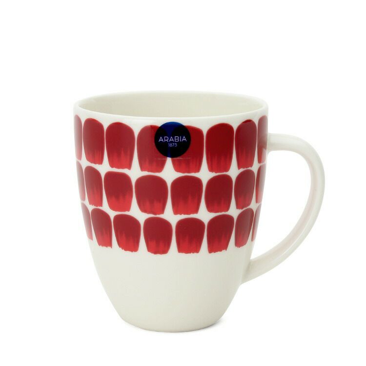 アラビア（ARABIA） トゥオキオ/24h Tuokio マグカップ 340ml レッド