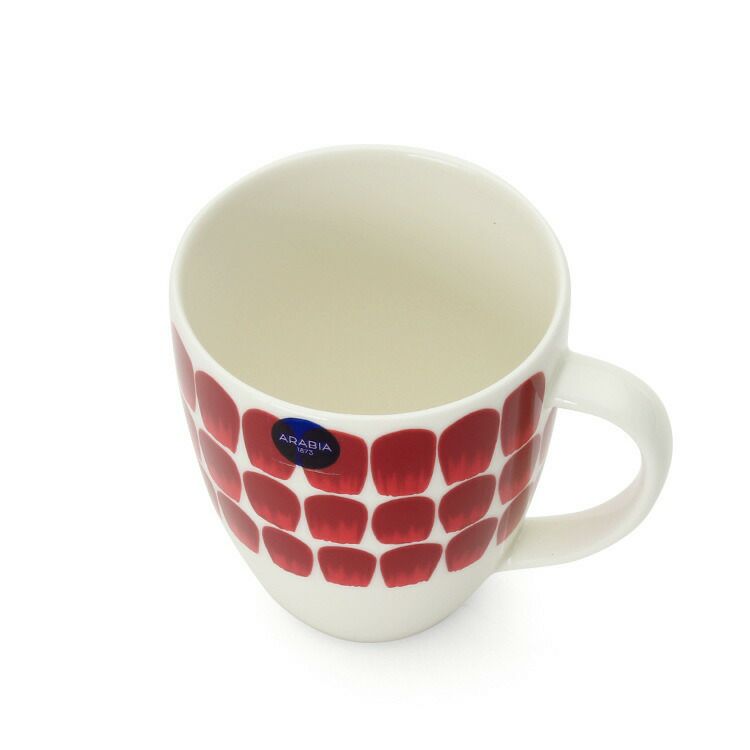 アラビア（ARABIA） トゥオキオ/24h Tuokio マグカップ 340ml レッド