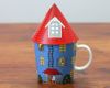 アラビア（ARABIA） ムーミン/Moomin 70周年記念マグカップ 300ml ハウス 赤い三角屋根付き(紙製)