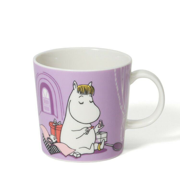 アラビア（ARABIA） ムーミン/Moomin マグカップ 300ml フローレン ライラック ライラック