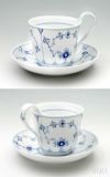 ロイヤルコペンハーゲン（Royal Copenhagen） ブルーフルーテッド プレイン/Blue Fluted Plain カップ&ソーサー ハイハンドル