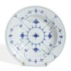 ロイヤルコペンハーゲン（Royal Copenhagen） ブルーフルーテッド プレイン/Blue Fluted Plain スーププレート 20cm
