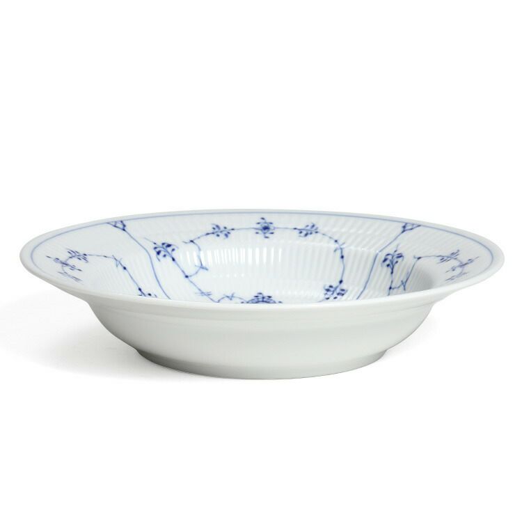 ロイヤルコペンハーゲン（Royal Copenhagen） ブルーフルーテッド プレイン/Blue Fluted Plain スーププレート 20cm